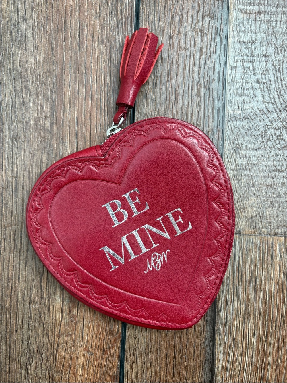 Vintage Leather “Be Mine” Pouch